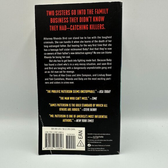 2 Sisters Detective Agency James Patterson & Candice Fox Paperback 2022 Mystery - Picture 2 of 3